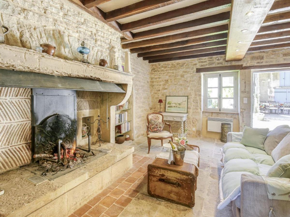 Burgundian Farmhouse In Talon With Fireplace Esterno foto