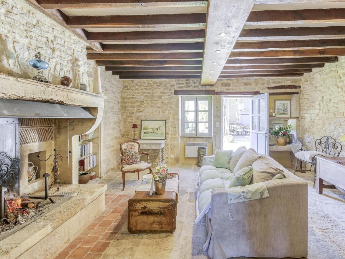 Burgundian Farmhouse In Talon With Fireplace Esterno foto